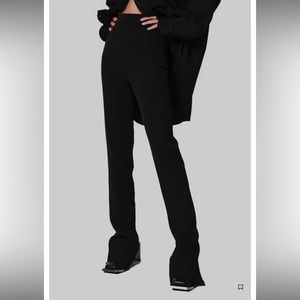 THE FRANKIE SHOP BLACK ANDERS LEGGING SIZE MEDIUM